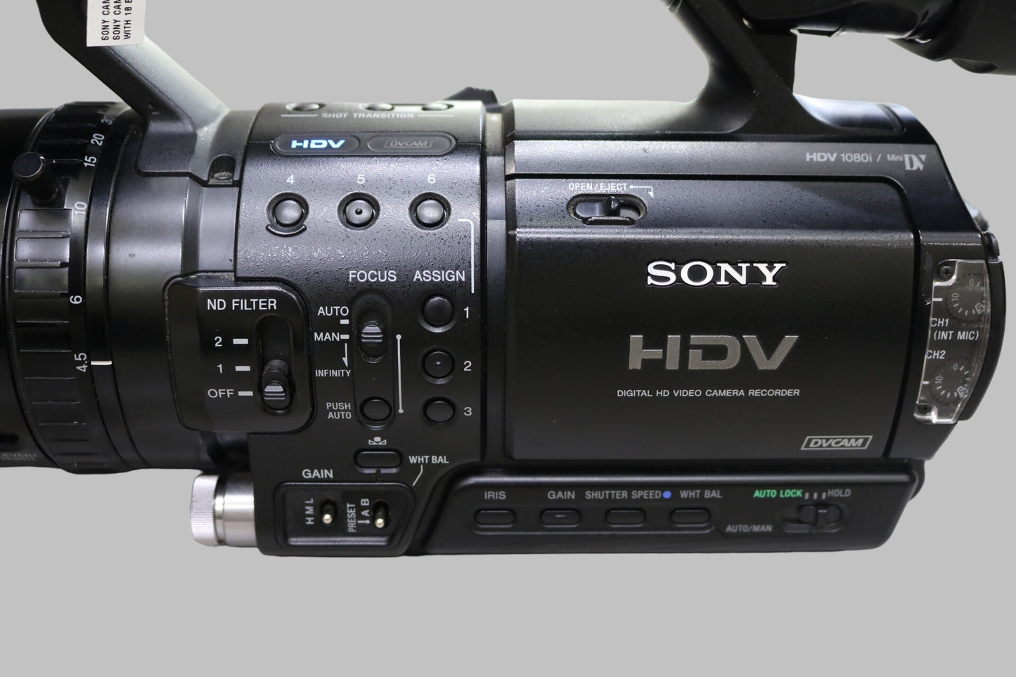 Sony HVR-Z1U Camera Recorder (Please Read) (No Shipping)