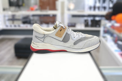 Gucci Ultrapace "Silver" 599058 HW910 8161 US Size 9