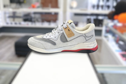 Gucci Ultrapace "Silver" 599058 HW910 8161 US Size 9