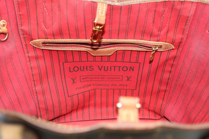 Louis Vuitton Monogram Neverfull Tote Bag
