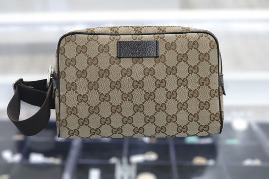 Gucci 449174 Monogram Belt Bag Supreme GG Canvas