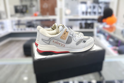 Gucci Ultrapace "Silver" 599058 HW910 8161 US Size 9