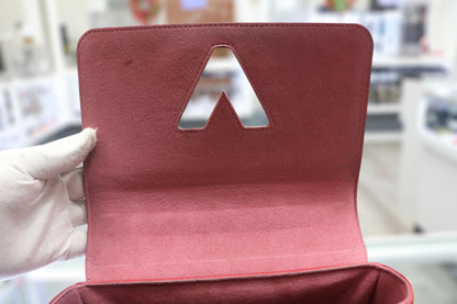 Louis-Vuitton Twist Handbag Red Epi Leather MM (Local Pick-Up Only)