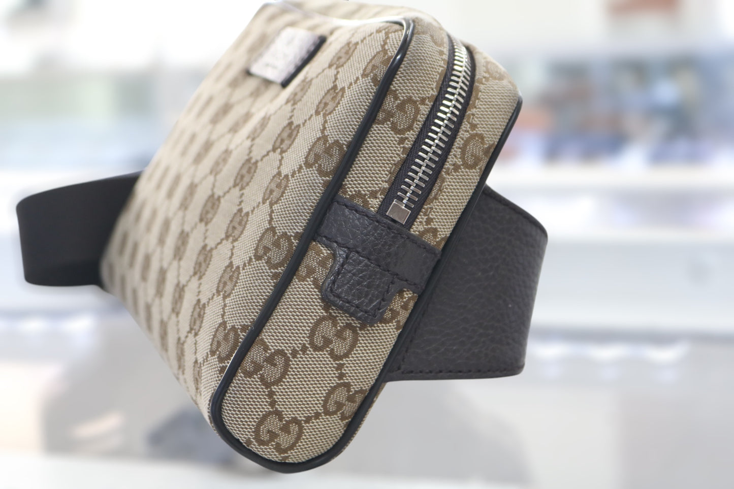Gucci 449174 Monogram Belt Bag Supreme GG Canvas