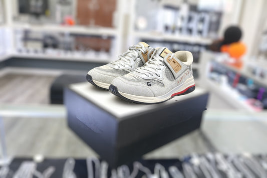 Gucci Ultrapace "Silver" 599058 HW910 8161 US Size 9