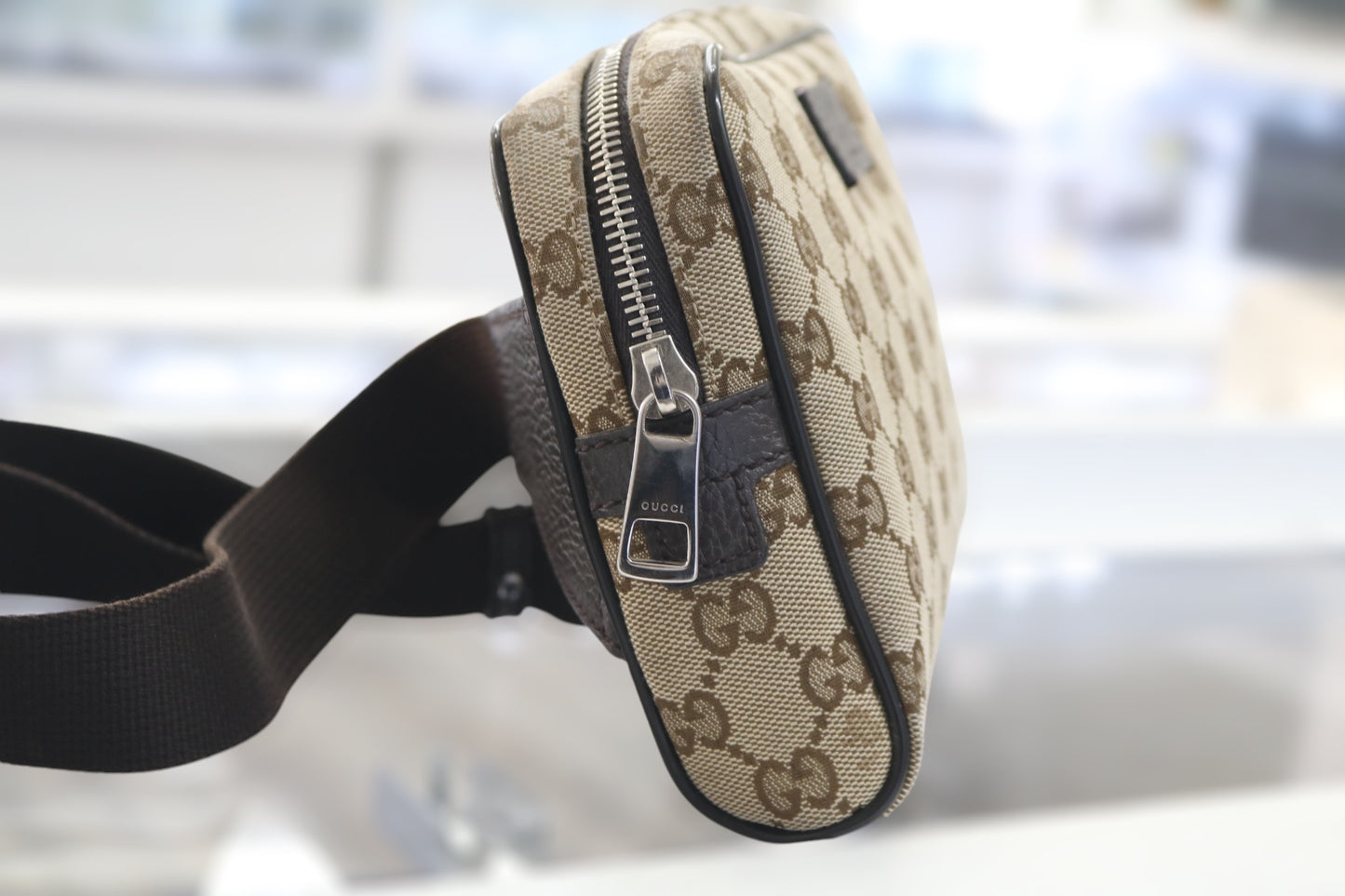 Gucci 449174 Monogram Belt Bag Supreme GG Canvas