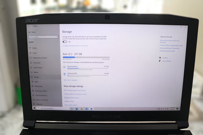 2017 Acer Predator Helios 300 Series Model N17C1 15 Inch Laptop Bad Battery (please read)