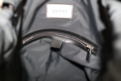 Gucci Ghost Drawstring Backpack Leather "Real" Design