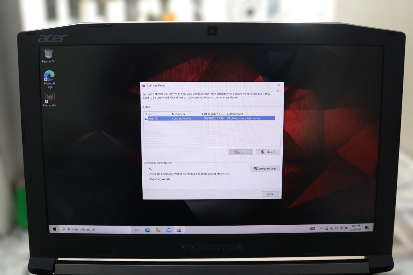 2017 Acer Predator Helios 300 Series Model N17C1 15 Inch Laptop Bad Battery (please read)