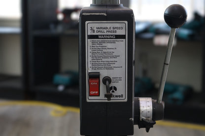 Rockwell Model 10 Motorized Variable Speed Drill Press 3/8