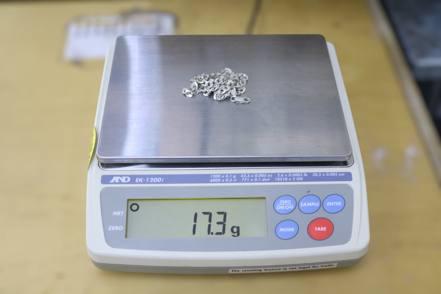 Sterling Silver Curb Chain (24 Inches)
