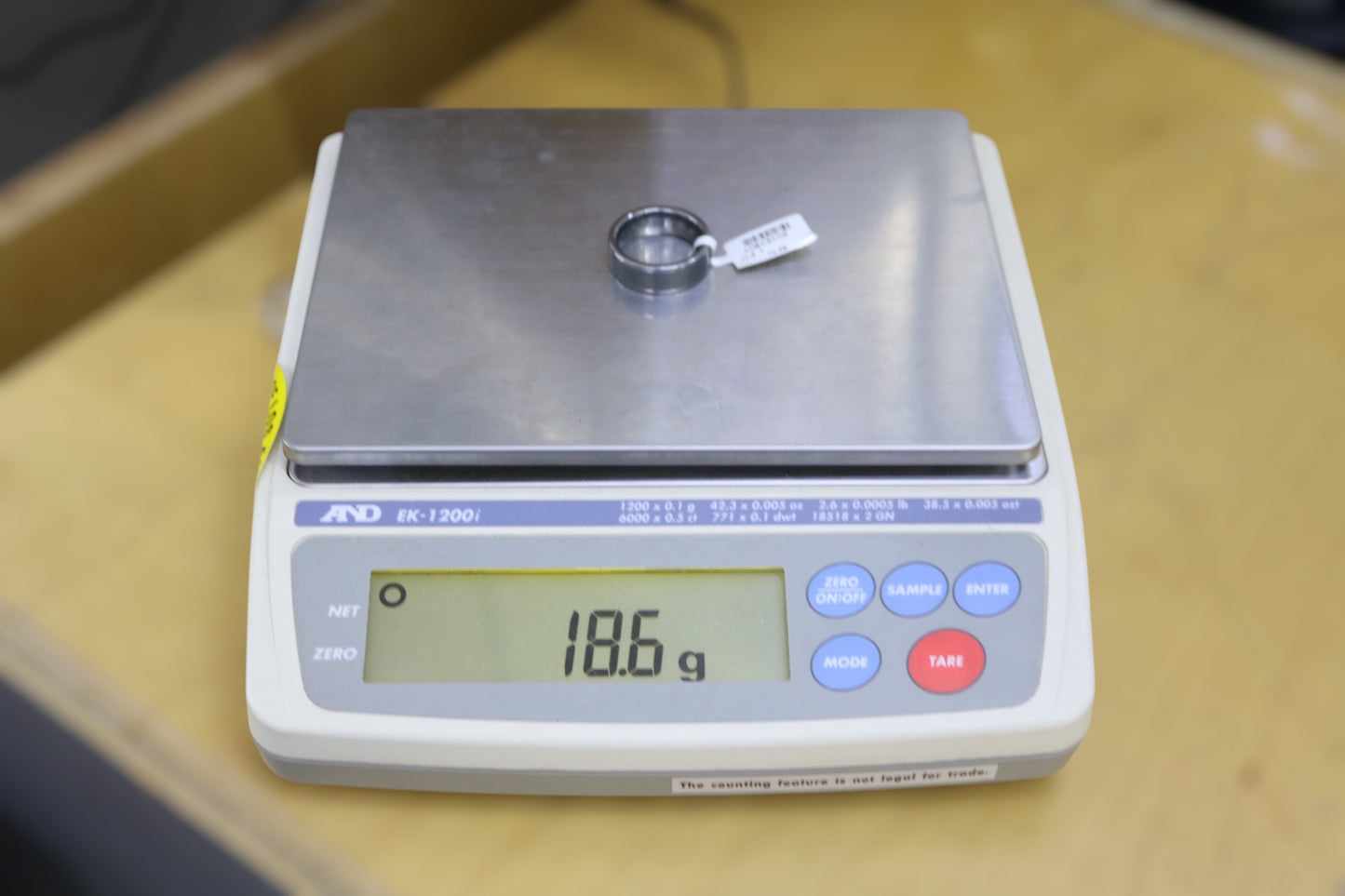 Triton Tungsten Carbide Ring (Size 10.5)