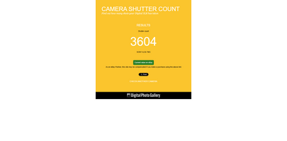 Sony Alpha a7 III Camera with Tamron 17-28mm Lens (Shutter Count=3604)