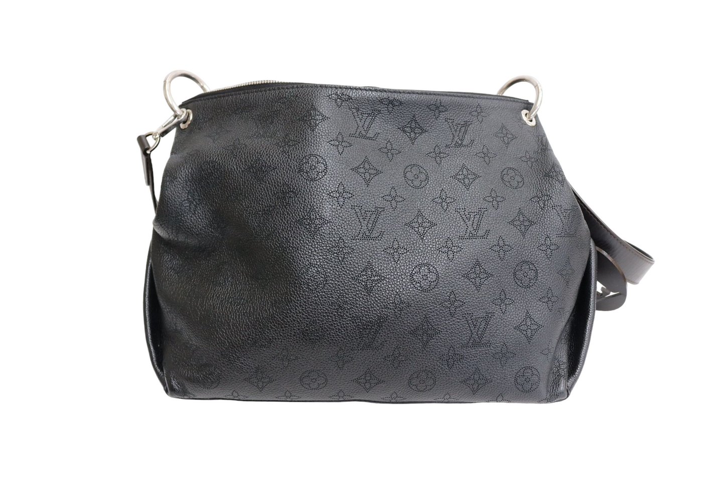 Authentic Louis Vuitton Mahina Beaubourg Hobo MM Black Bag (Local Pick-Up Only)