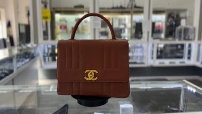 Chanel Brown Caviar Mademoiselle Handbag (Local Pick-up Only)