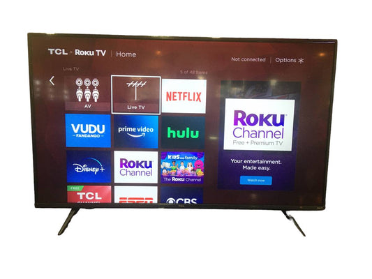 TCL 50S431 50 Inch Roku TV (No shipping, local pick-up only)
