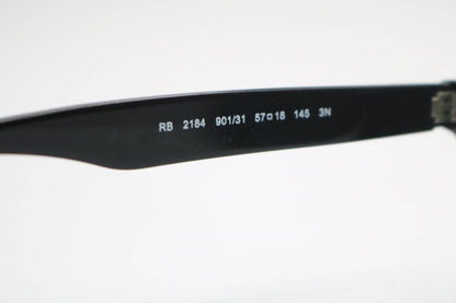 Ray-Ban RB 2184 Black Round Sunglasses (no case)