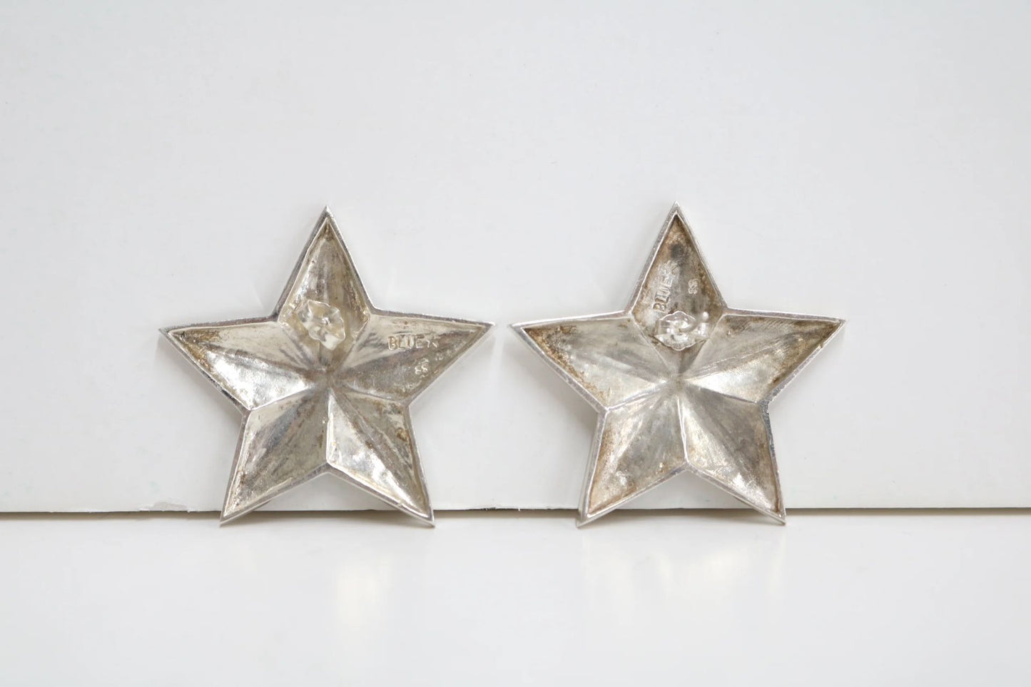 Sterling Silver Star Earrings