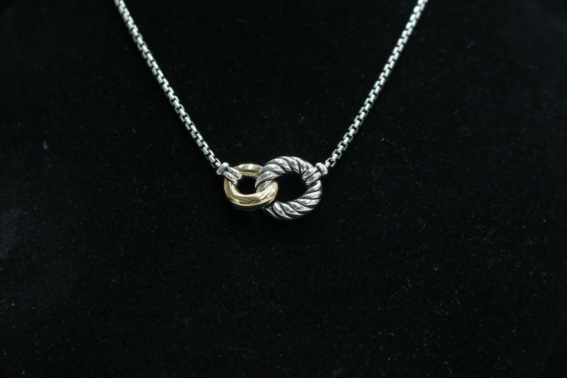 Belmont double curb link necklace sales