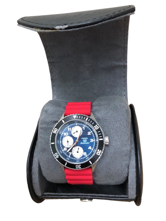 FOSSIL GTS WATCH DEFENDER (RED)