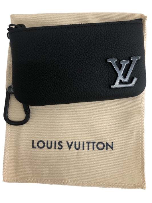 Authentic Louis Vuitton Monogram Black Key Pouch Wallet