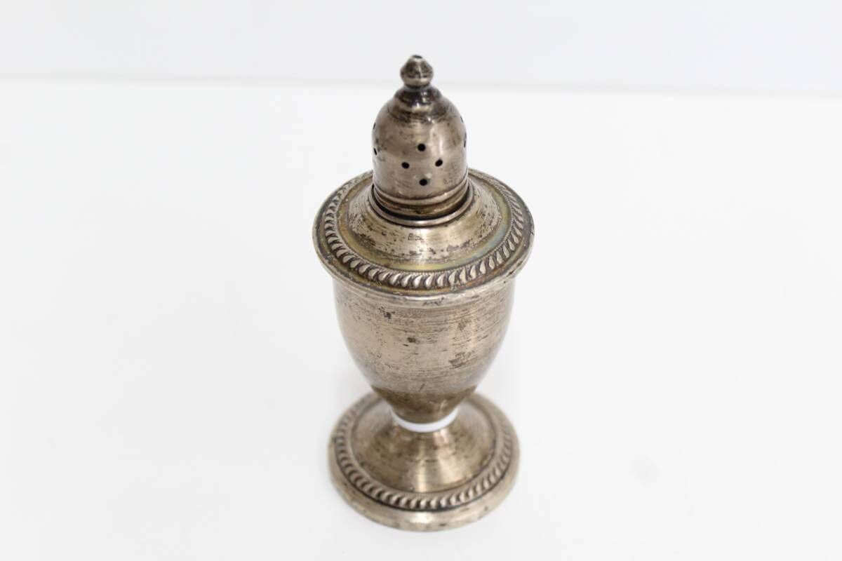 Weighted Sterling Silver Salt Shaker
