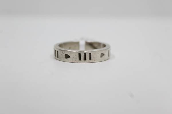 Sterling Silver Band Ring Size 10 1/2