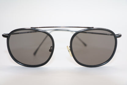 Illesteva C6 Mykonos Ace Black Single Bridge Sunglasses