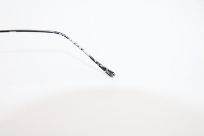 Illesteva C6 Mykonos Ace Black Single Bridge Sunglasses