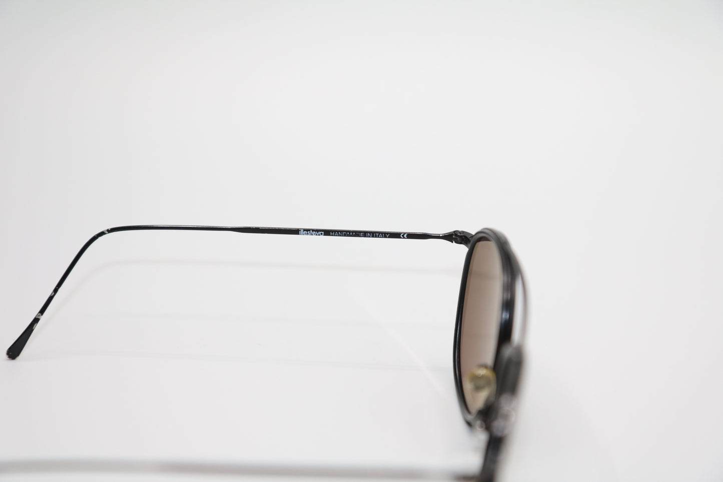 Illesteva C6 Mykonos Ace Black Single Bridge Sunglasses