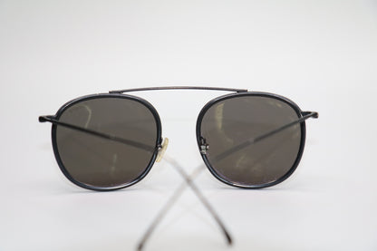 Illesteva C6 Mykonos Ace Black Single Bridge Sunglasses