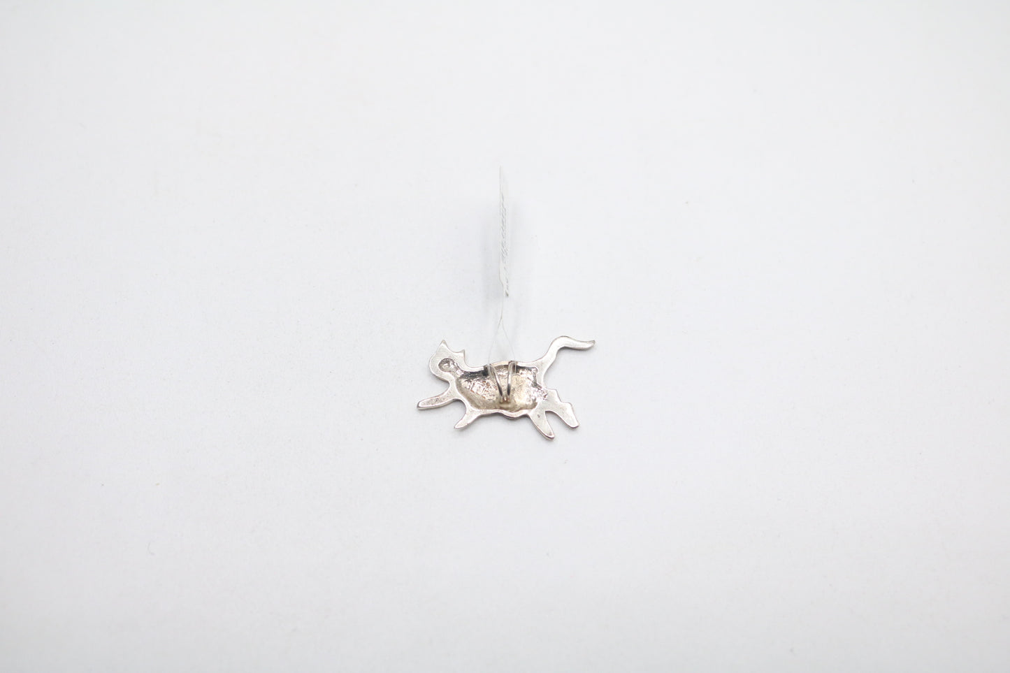 Sterling Silver Cat Charm (2.7 Grams)