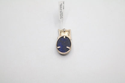 Sterling Silver Fancy Cat Charm (10.1 Grams)