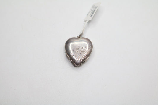 Sterling Silver Heart Charm (16.6 Grams)