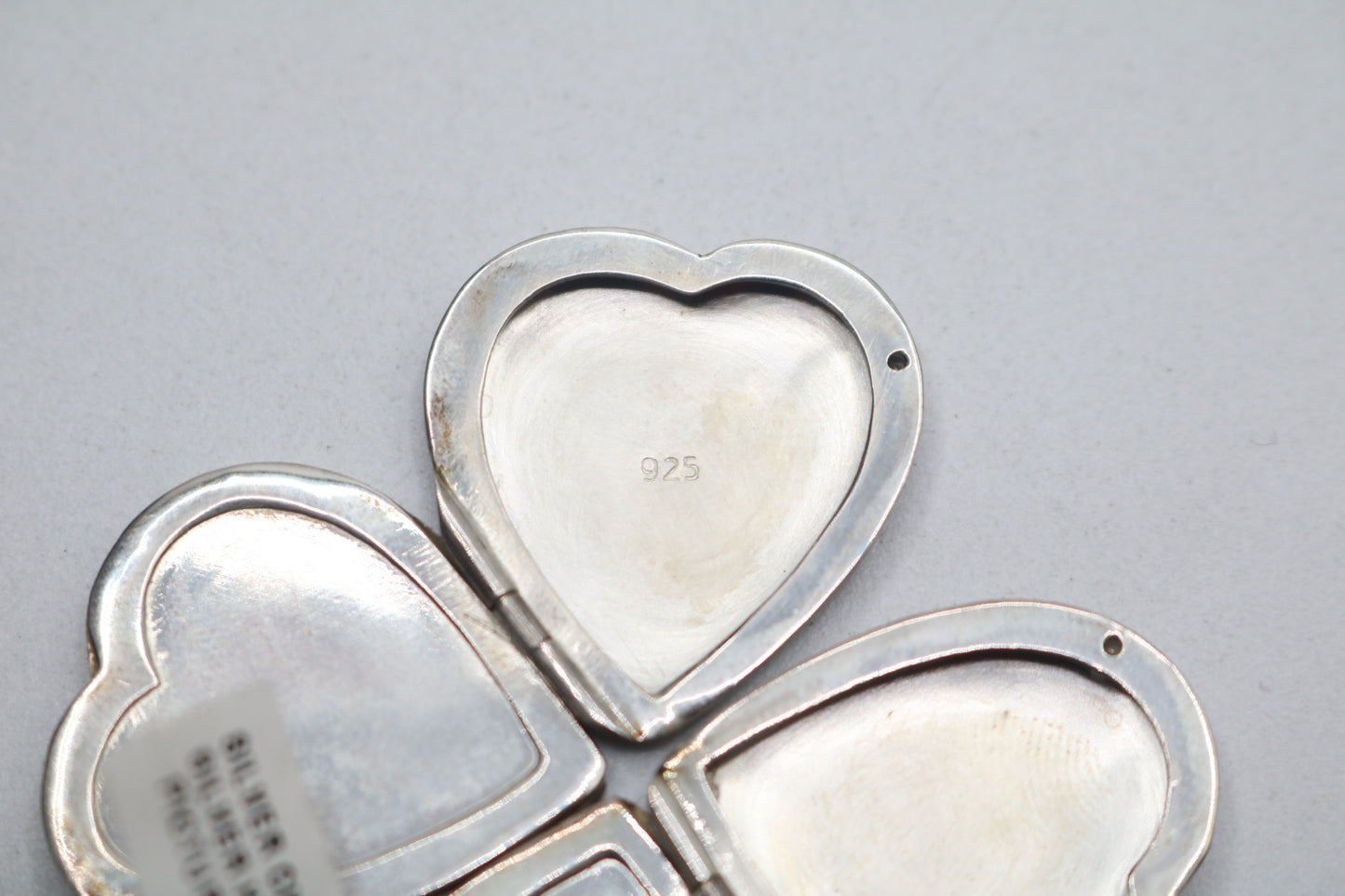 Sterling Silver Heart Charm (16.6 Grams)