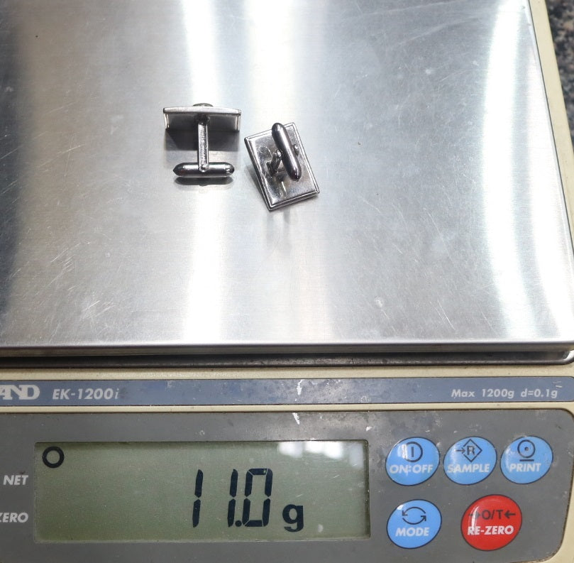 Sterling Silver Trojan Cuff Links (11.0 Grams)