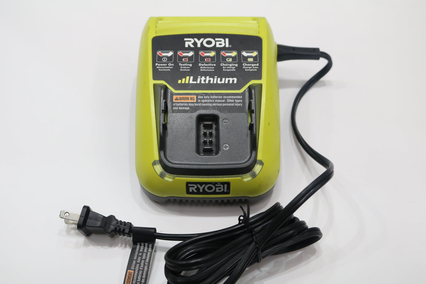 Secondhand RYOBI Lithium 12V Power Tool Battery Charger