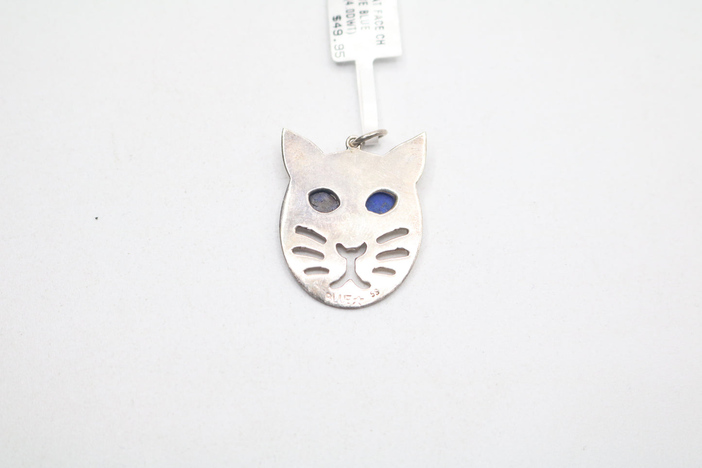 Sterling Silver Kitten Charm (6.4 Grams)
