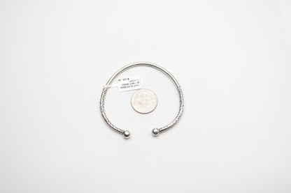 Sterling Silver Bangle Bracelet (22.3 Grams)