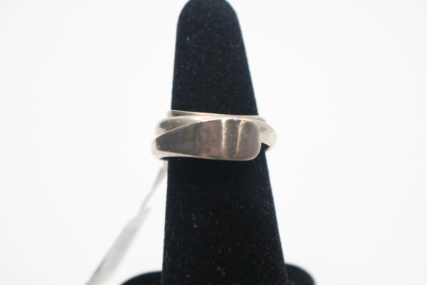 Sterling Silver Fancy Swirl Ring (Size 7)