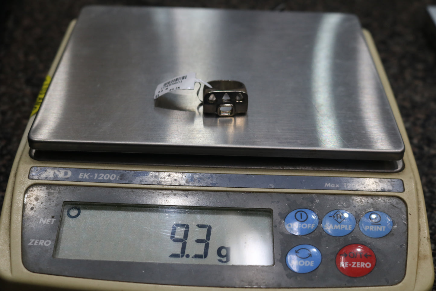 Sterling Silver Fancy Ring (Size 6)