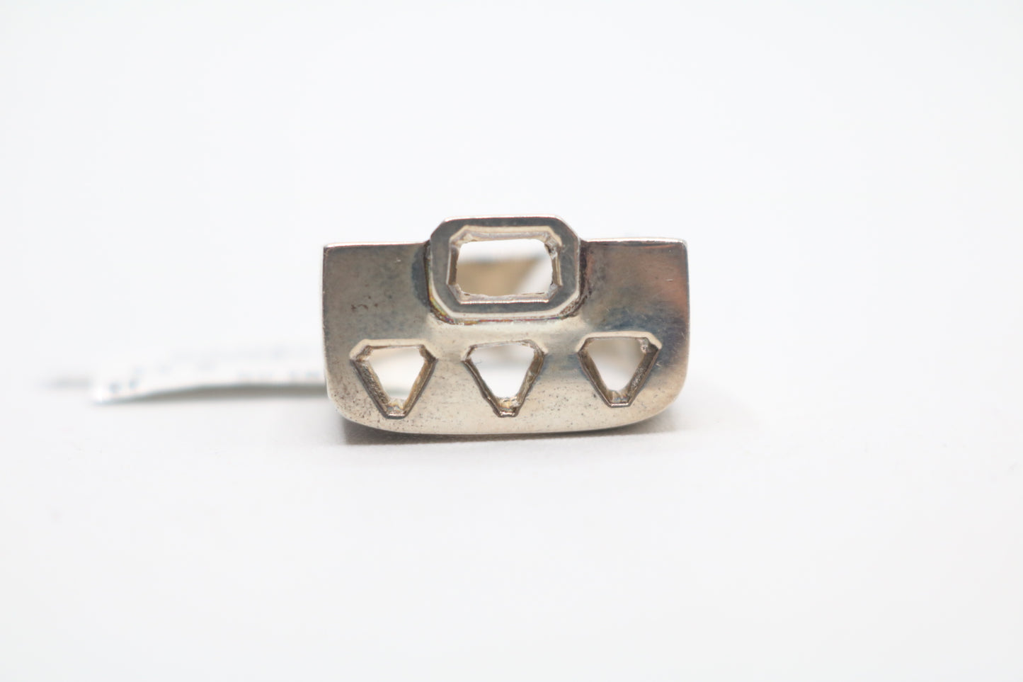 Sterling Silver Fancy Ring (Size 6)