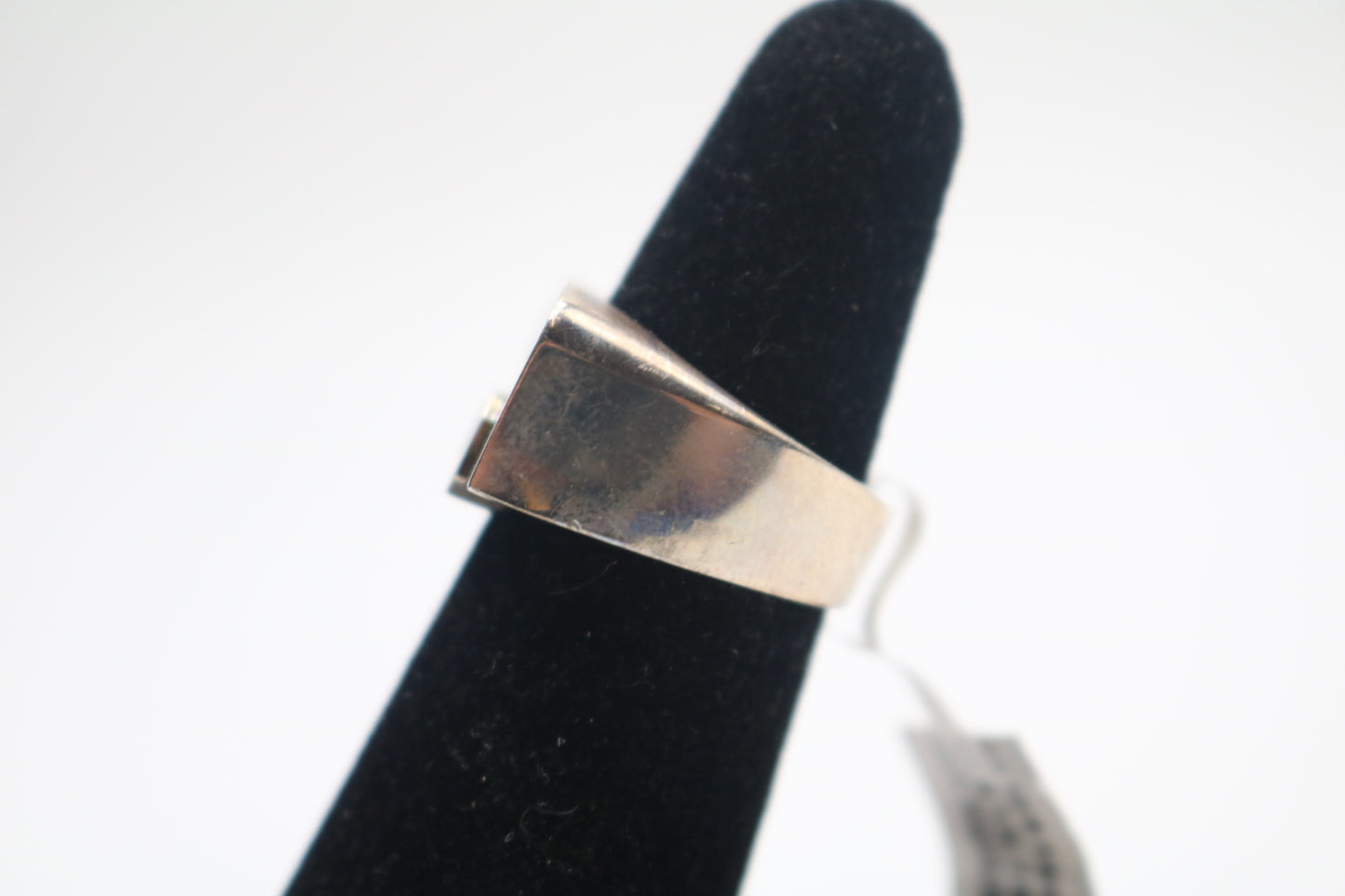 Sterling Silver Fancy  Ring (Size 6)