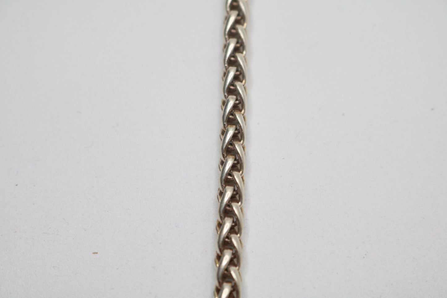 Sterling Silver Spiga Chain (20 Inches)
