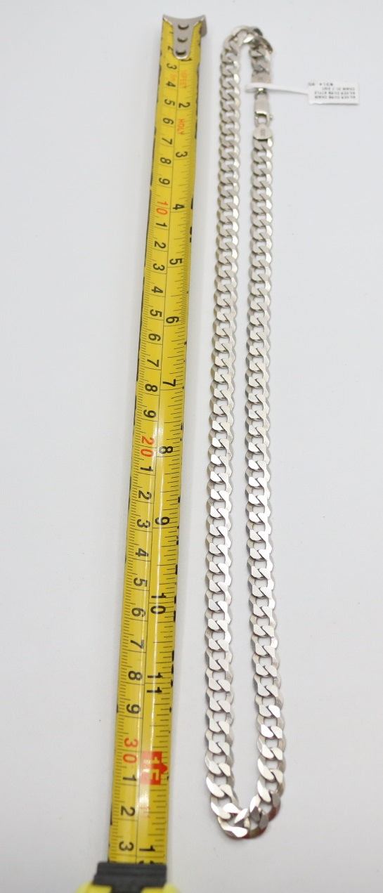 Sterling Silver Curb Chain (26 Inches)
