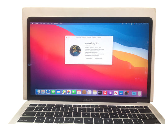 2018 Apple MacBook Air A1932 Intel Core i5 1.6 GHz / 8GB RAM / 128 GB SSD