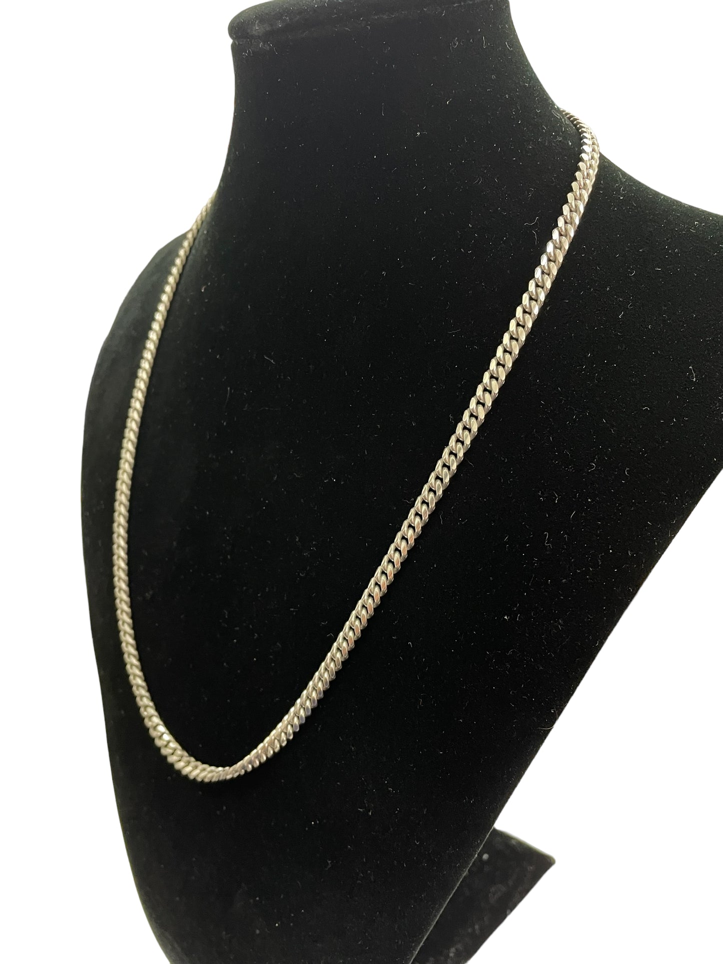 Sterling Silver Curb Chain (22 Inches)