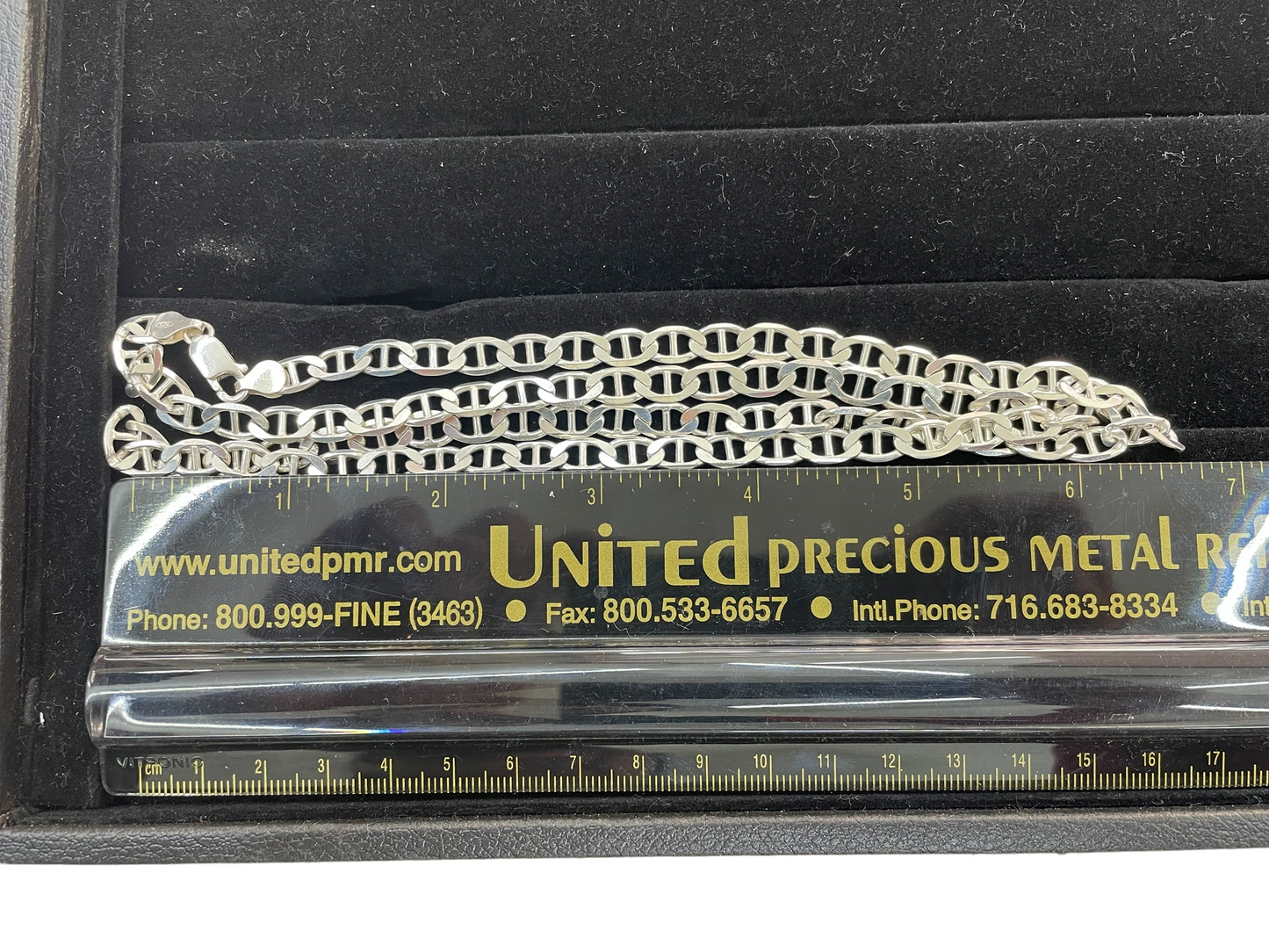 Sterling Silver Mariner Chain 26 Inches