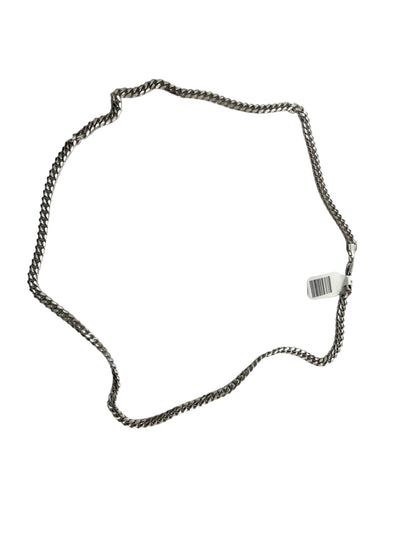 Sterling Silver Curb Chain (22 Inches)