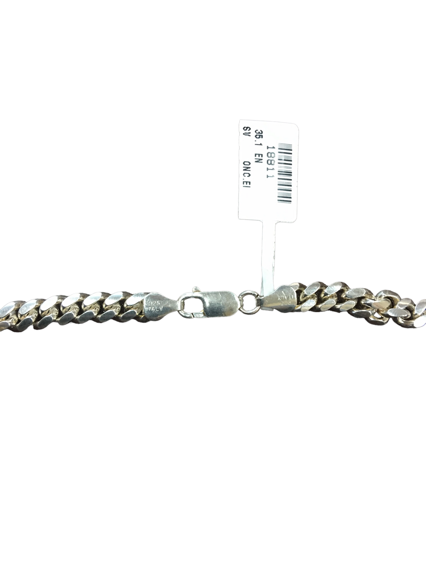 925 Sterling Silver Curb Chain (22 Inches)